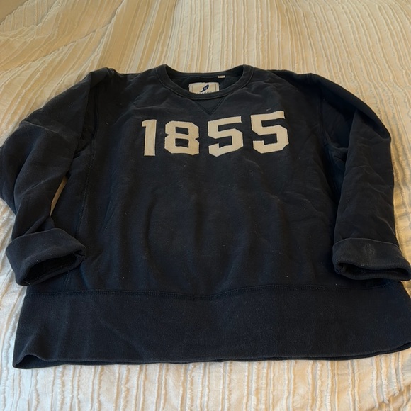 League Tops - Penn State League Sweatshirt. Navy. Large